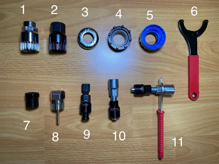 Инструменты для ремонта велосипеда