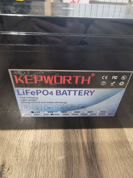Аккумулятор LiFePo4 Kepworth 12v 100Ah