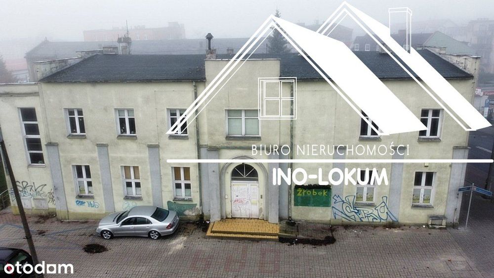 Budynek handlowo-usługowy w centrum Inowrocławia n