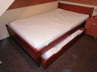 Drewniane łóżko 120x200