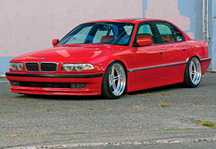 Dokładka zderzaka BMW E38 ALPINA Bez Logo