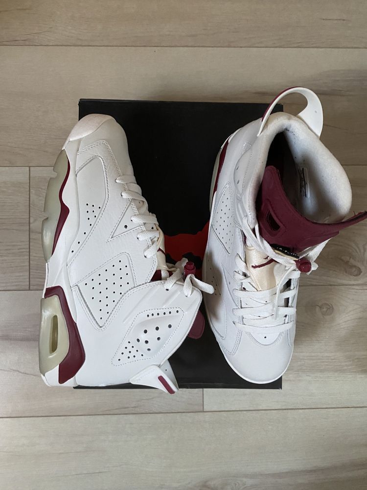 Buty Jordan 6 Maroon