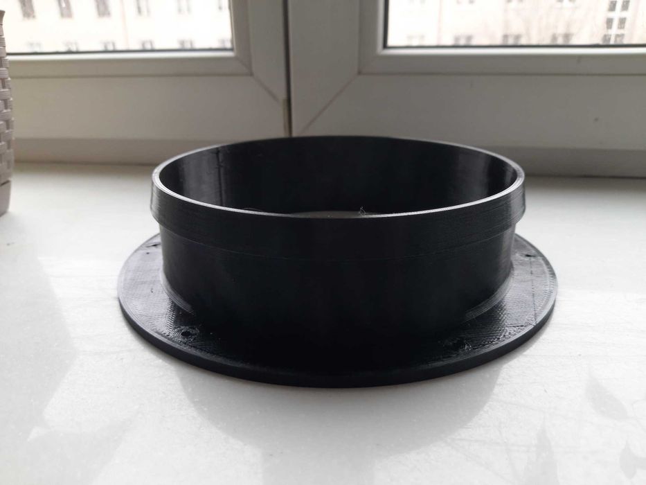 Komin tunel mocowanie rękawicy do komory piaskarki