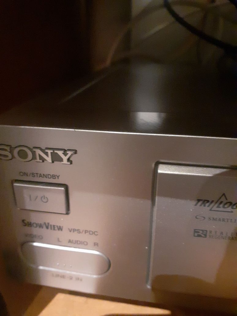 Leitor de vídeo VHS Sony smart engine