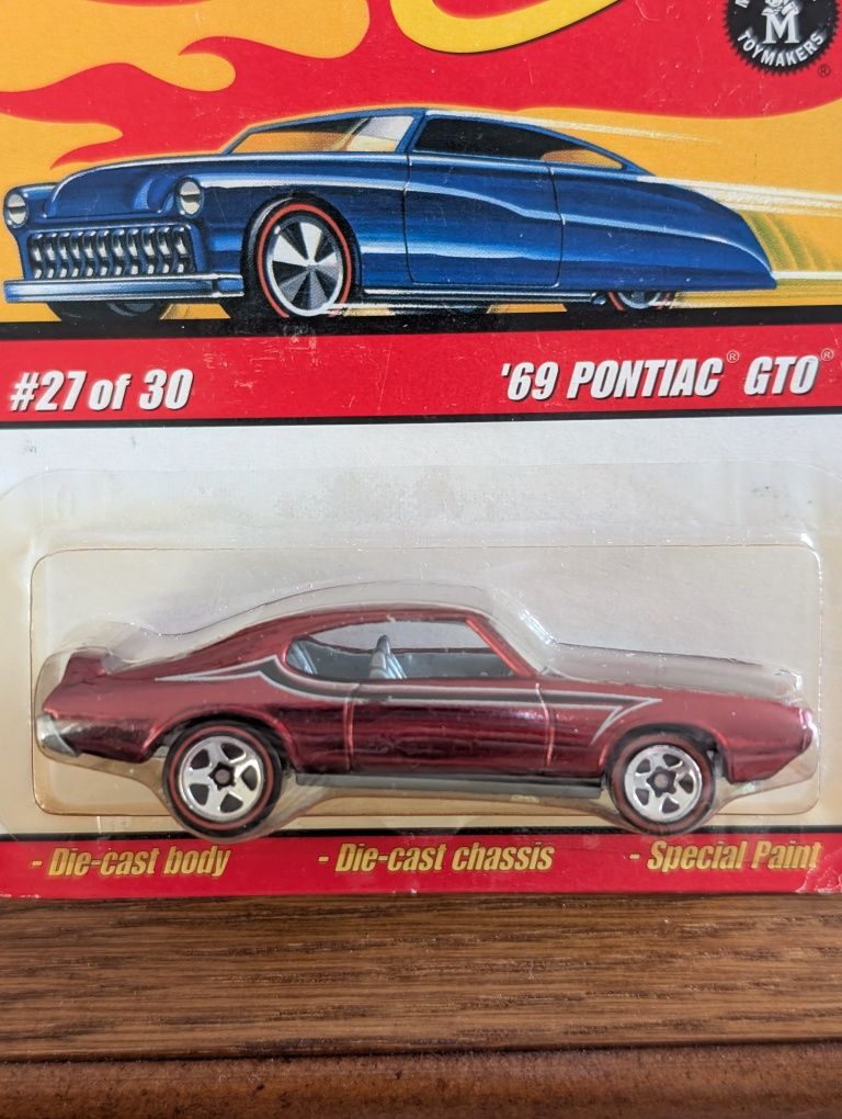 Hot Wheels 69 Pontiac GTO z 2006