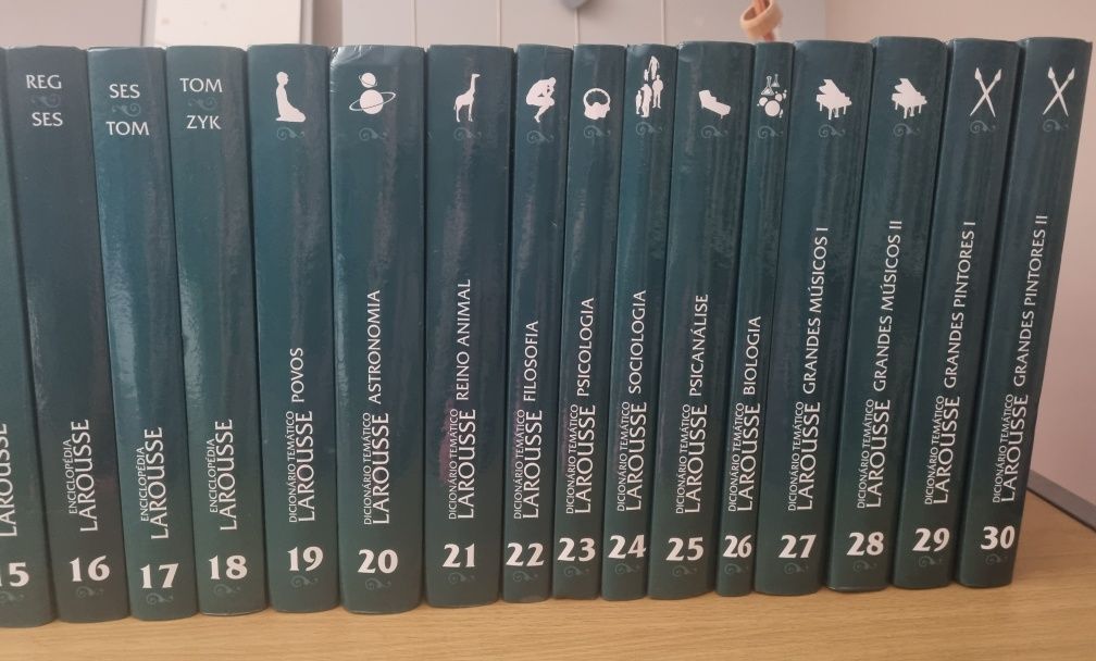 Enciclopédia Larousse 30 volumes