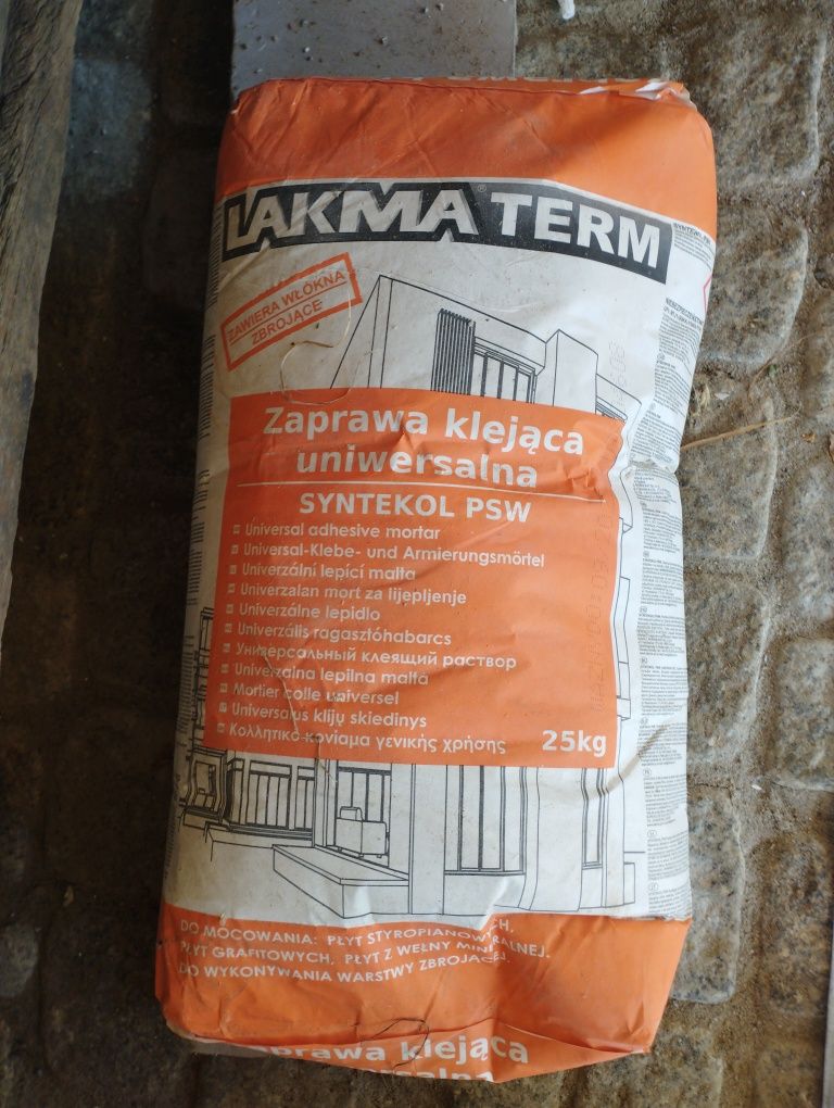 Klej do styropianu siatki lakma term