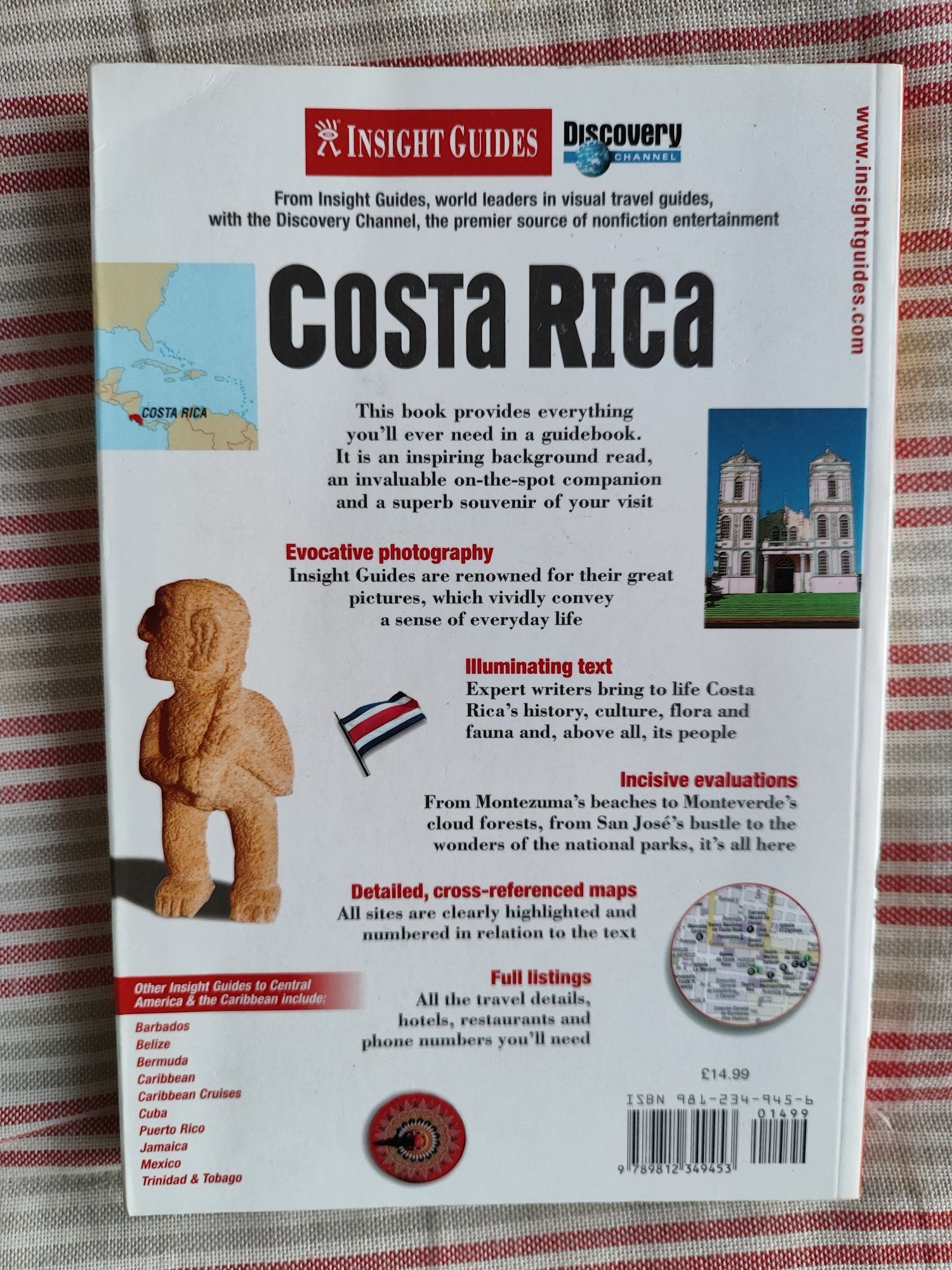 Guia de Viagens da Costa Rica - Insight Guides (Discovery Channel).