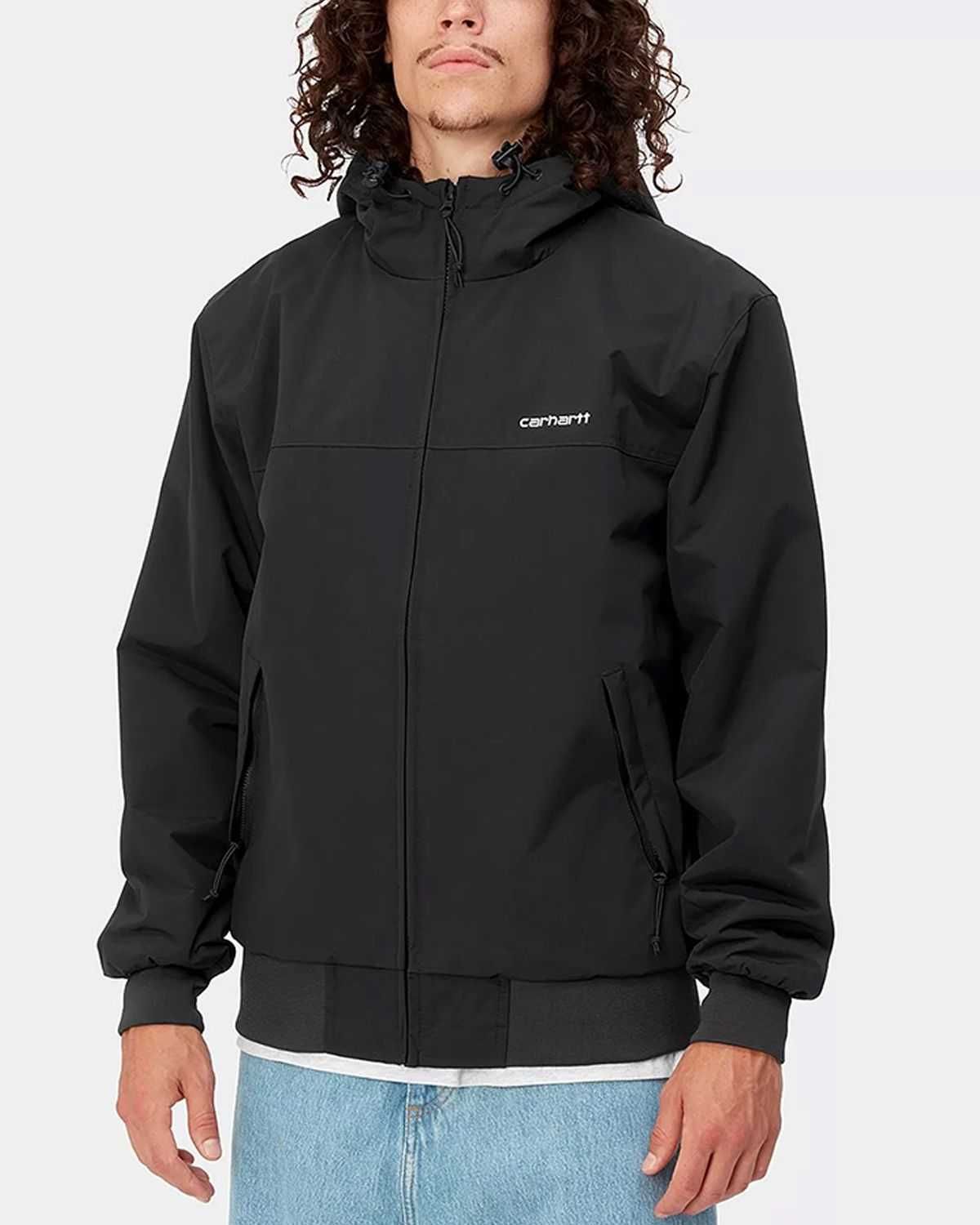 Blusăo Carhartt WIP SAIL Black/White tam S grande
