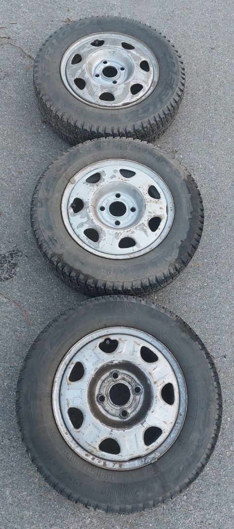 Dębica Frigo 155/80 R13 z Felgami 3 szt.