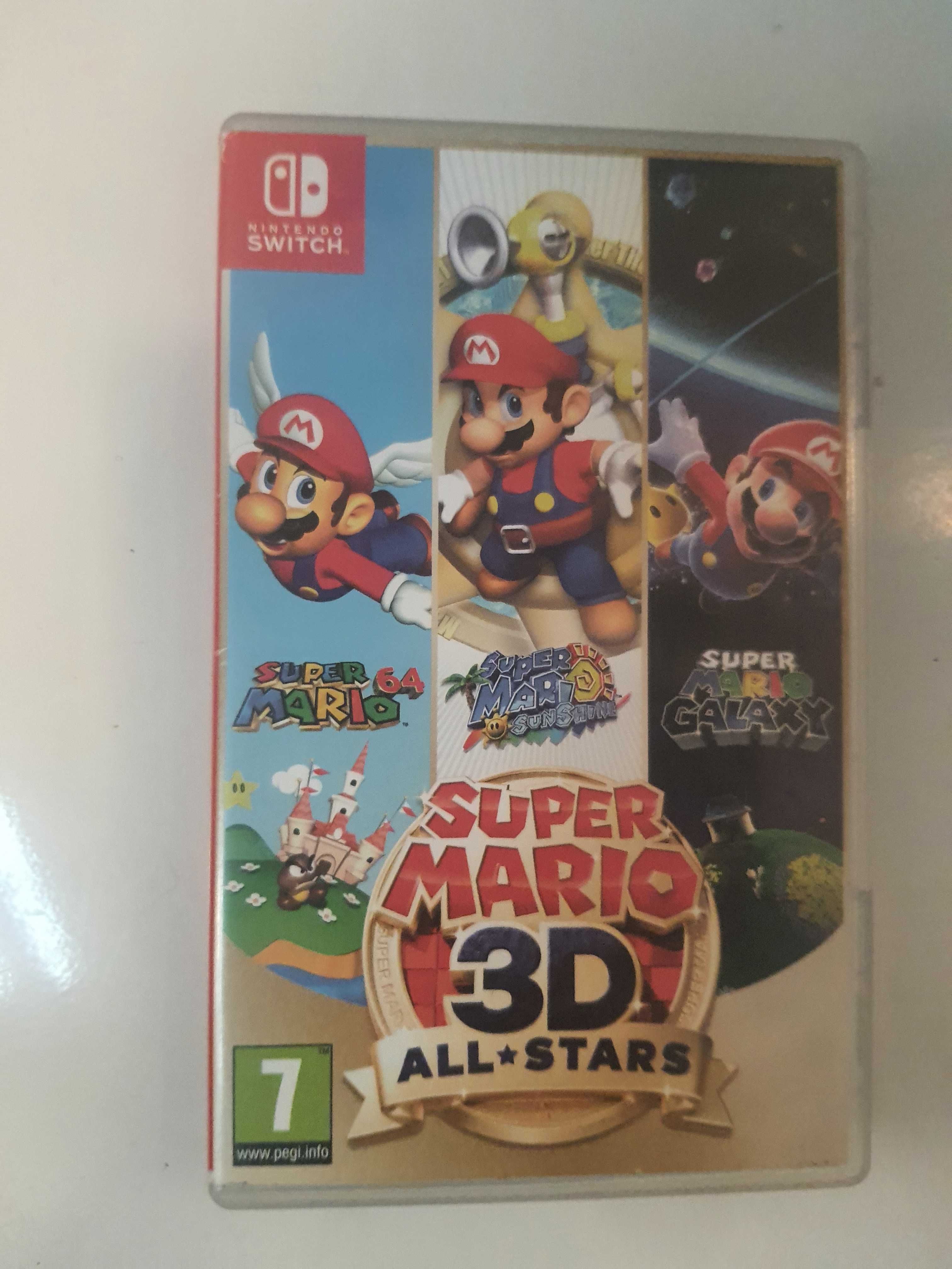 Jogo Mario 3d All Stars nintendo switch