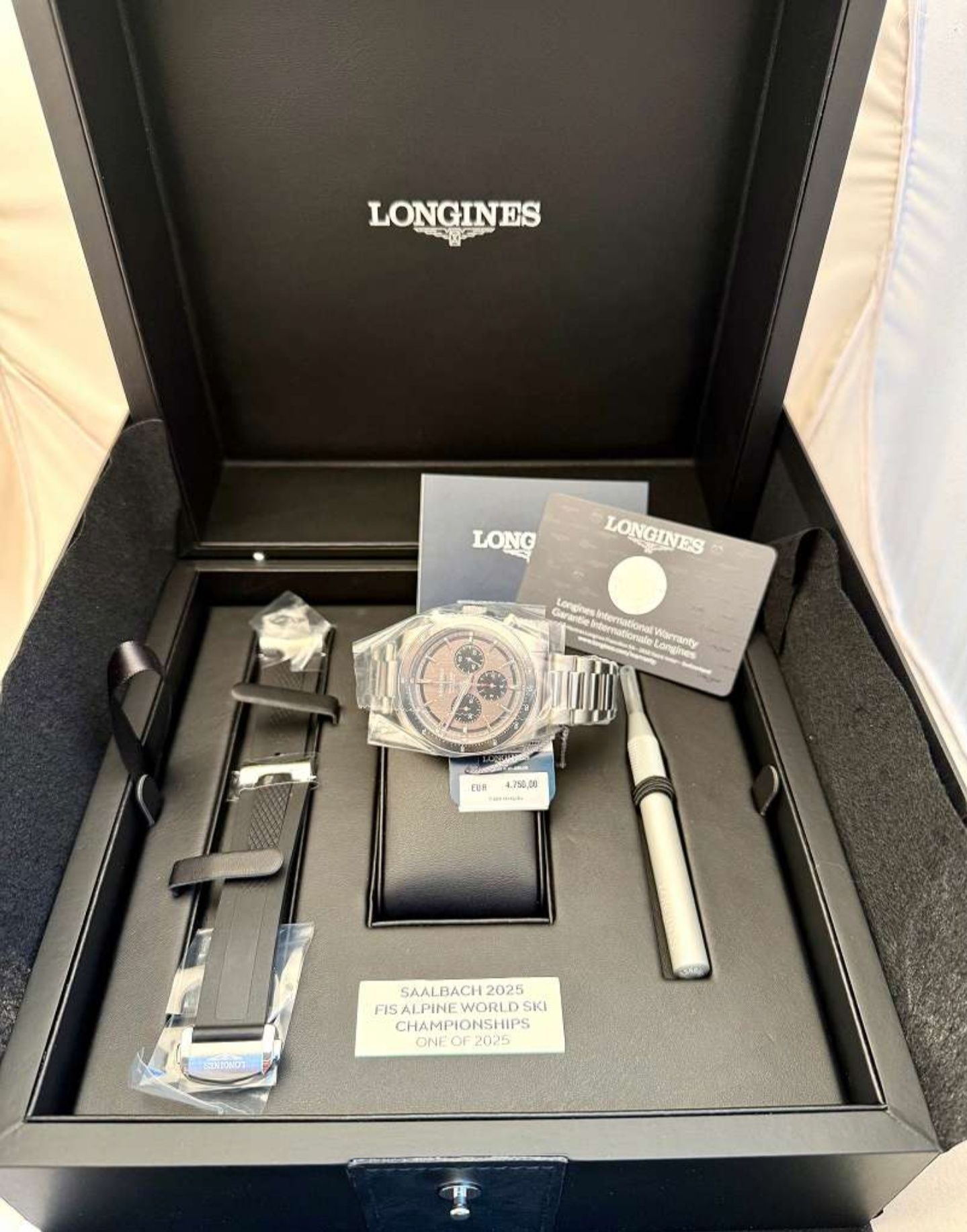 Longines CONQUEST CHRONO ski edition