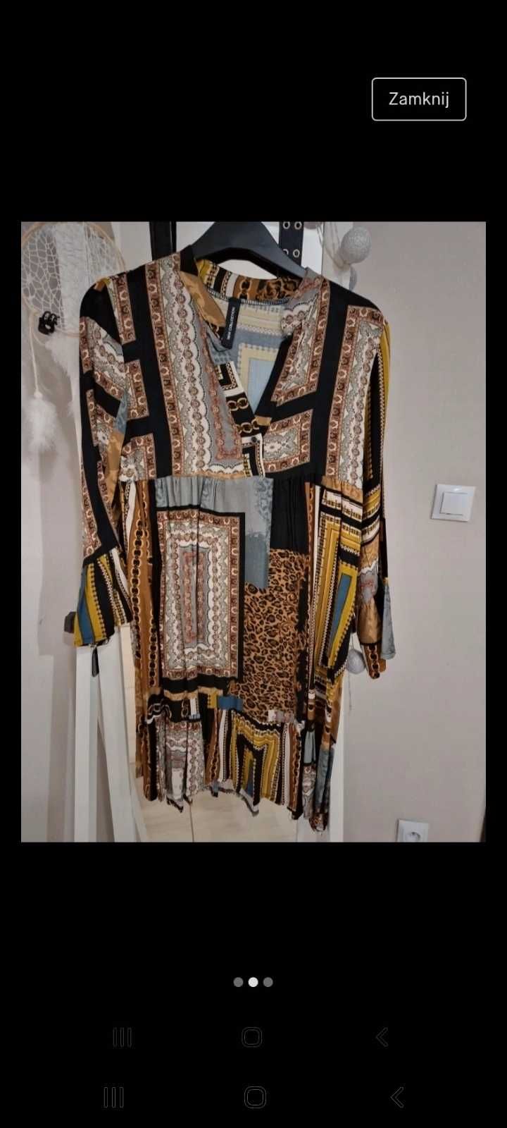 Piękna sukienka nowa bez metki New Collection r.M