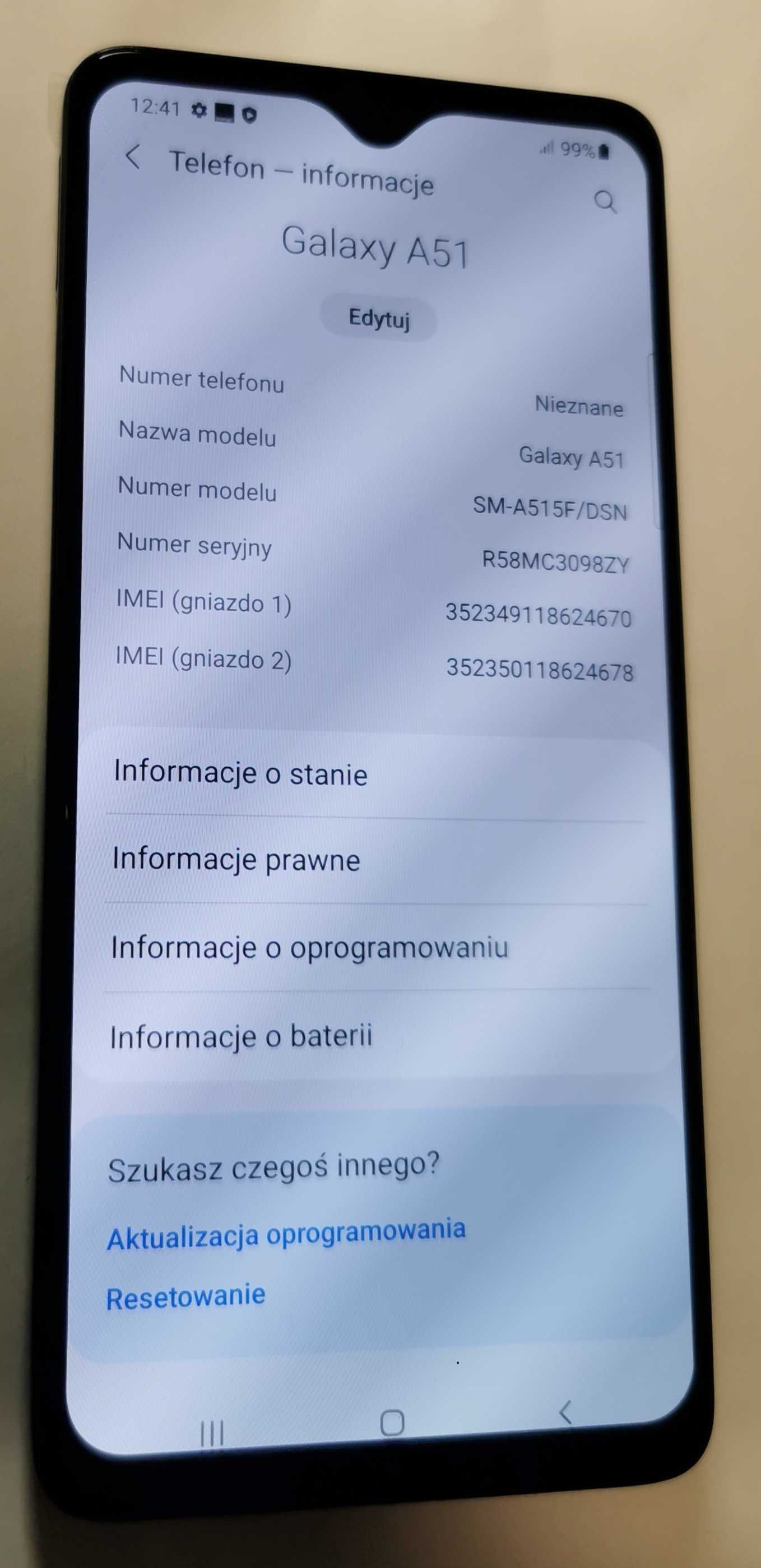 Samsung galaxy A51 SM-A515F/DSN Zadbany