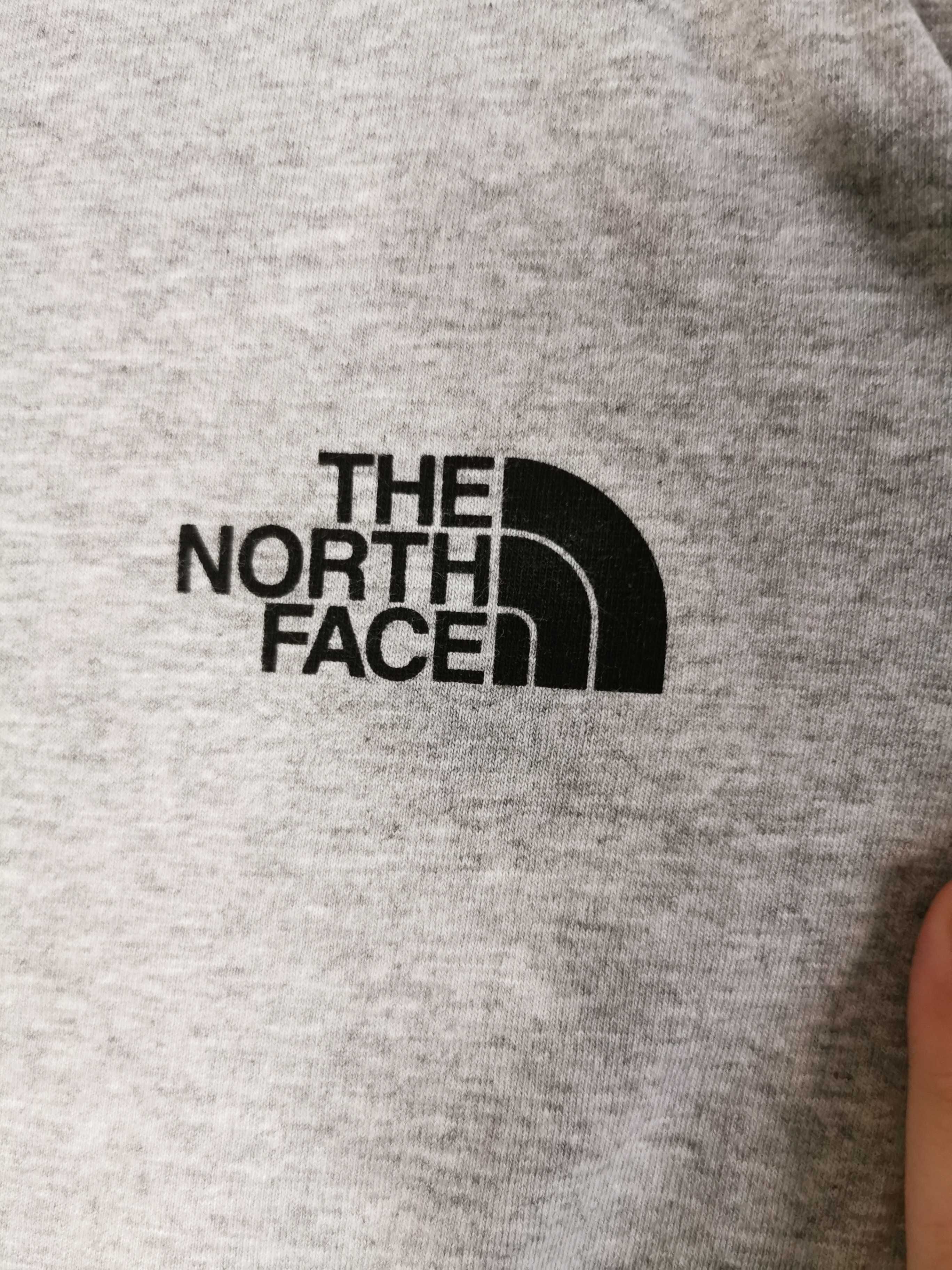 The North Face TNF szary męski t-shirt koszulka r. M