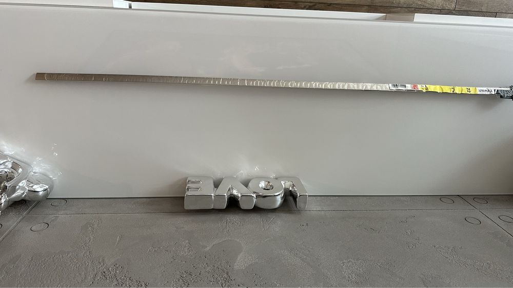 listwa aluminiowa łączeniowa progowa międzypodłogowa 100cm 16mm