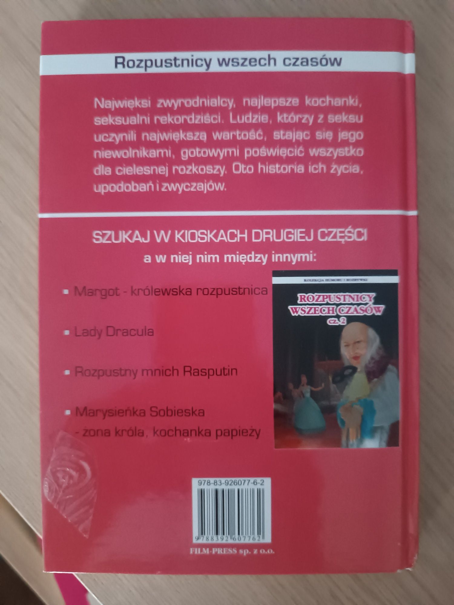 Rozpustnicy wszechczasów wszech czasów  książka