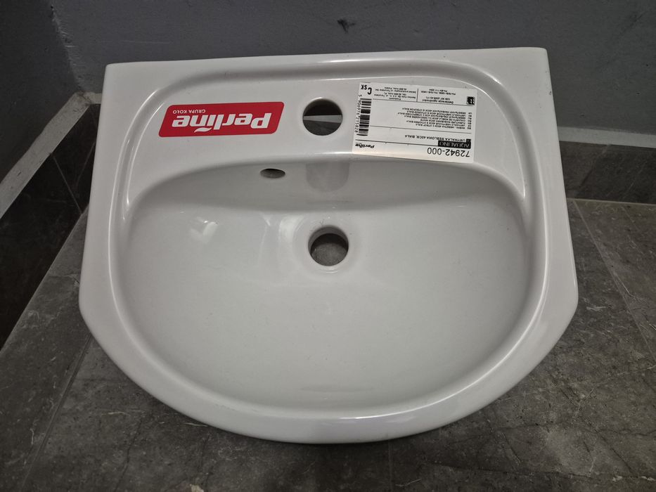 Nowa Umywalka meblowa 40 cm biała Aqualino Perline grupa Koło
