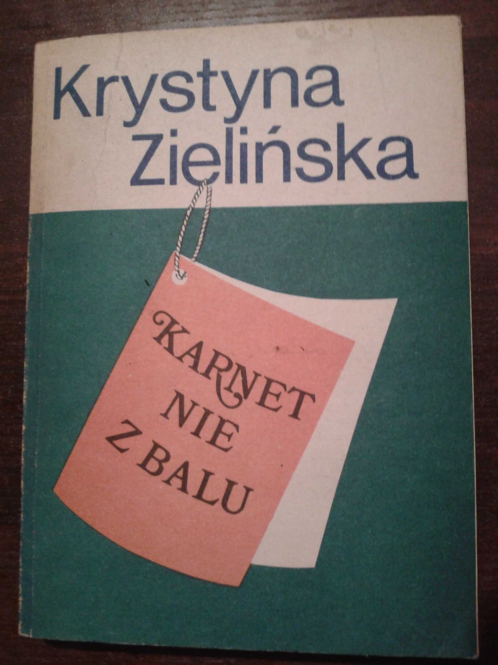 Książka Karnet nie z balu Krystyna Zielińska