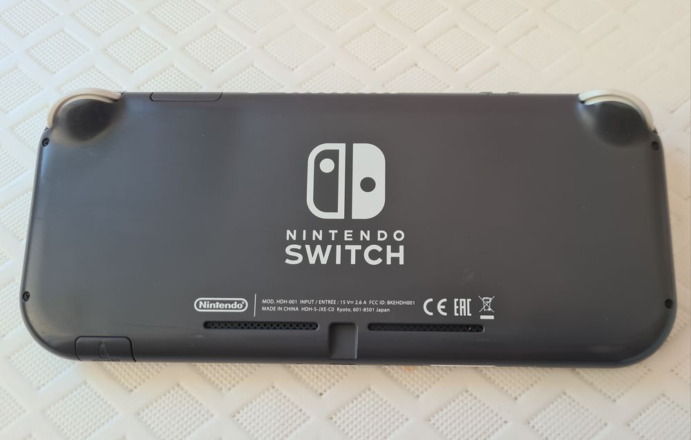 Nintendo Switch Lite Cinza personalizada (Garantia Loja)