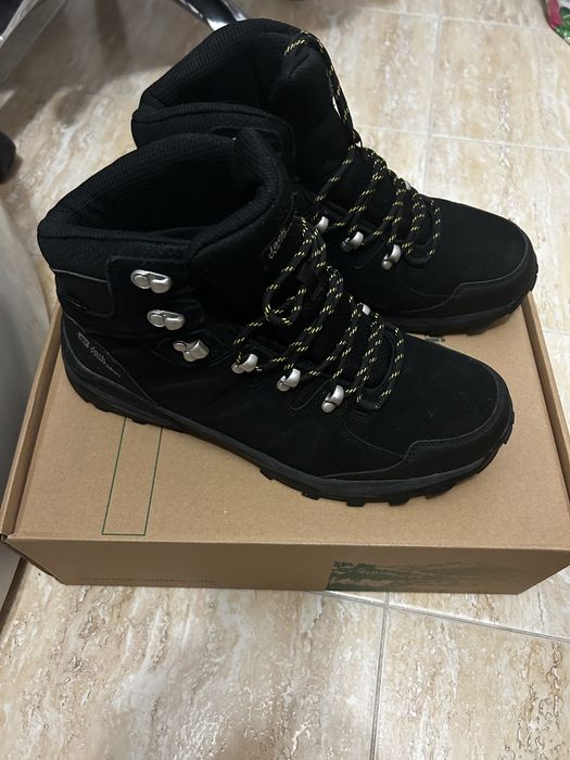 Ботинки Jack Wolfskin Refugio Texapore Black