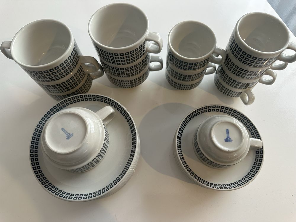 Serviço de cha e cafe