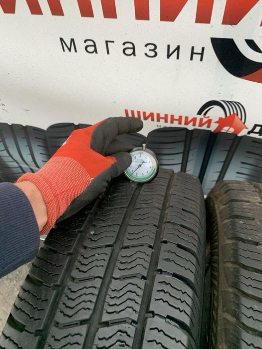Шини 195/75 R16C пара Barum 6,6мм, зима, 2022р