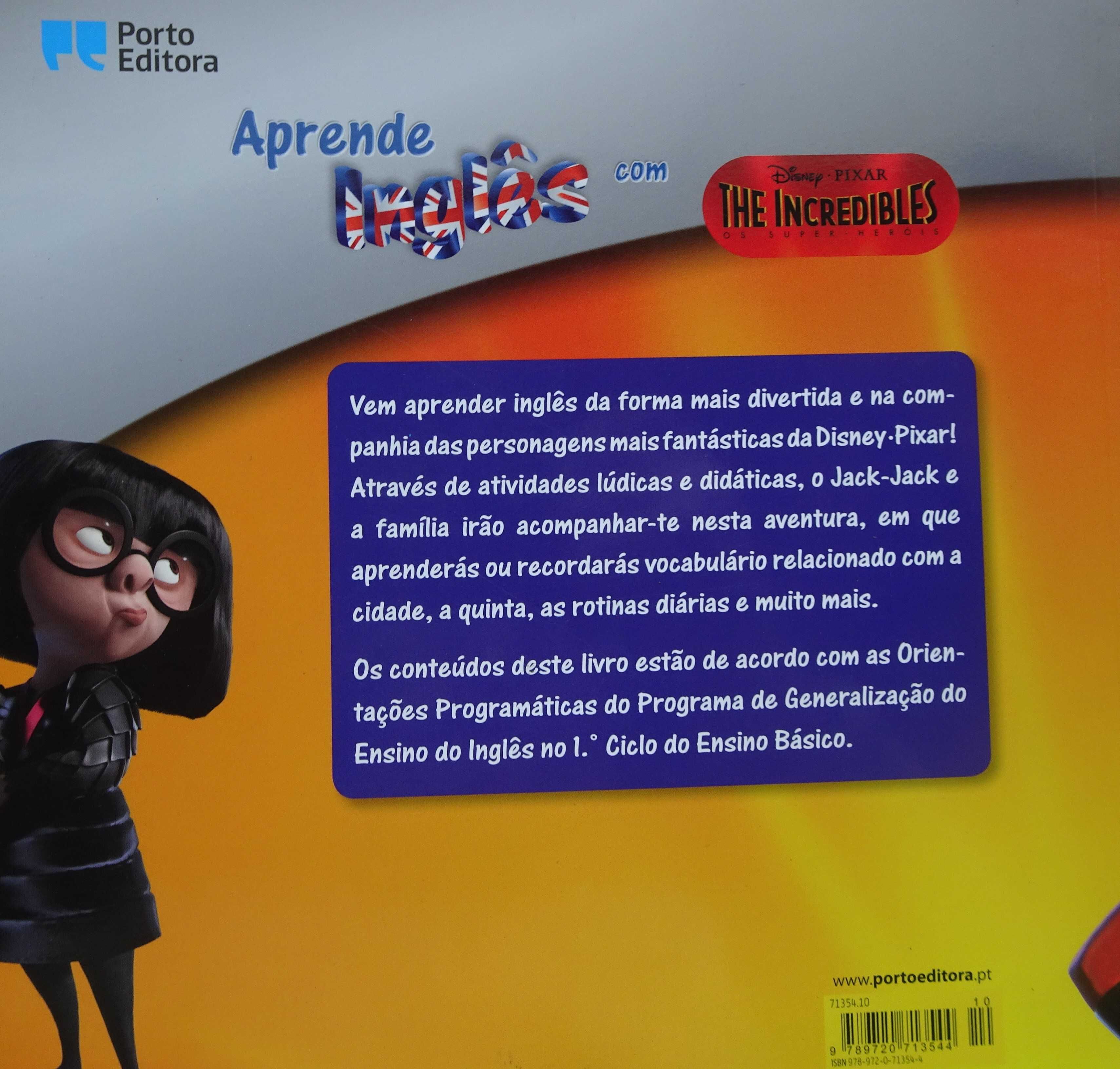 Aprende Inglês Com The Incredibles (Os Super Heróis)