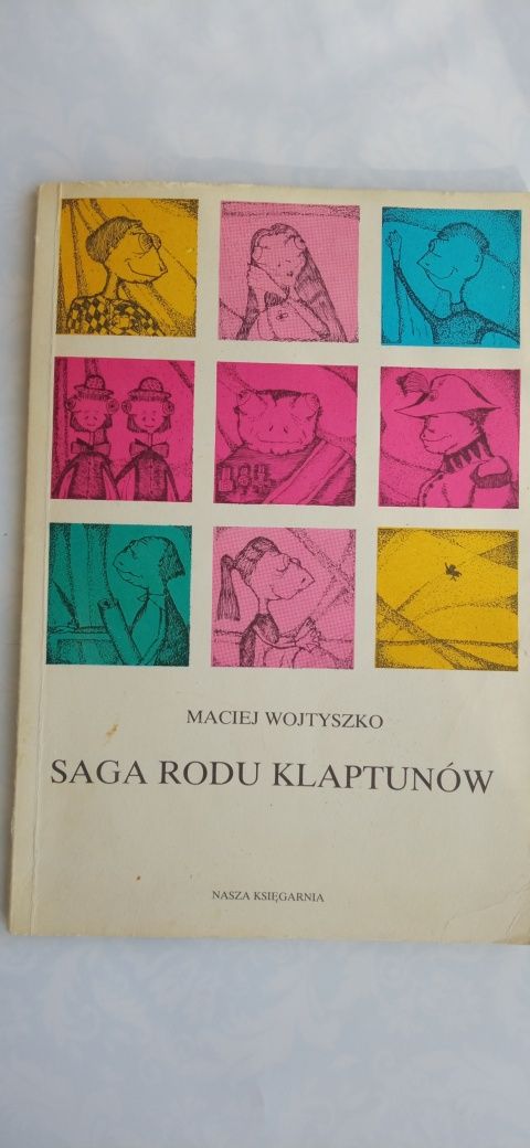Saga rodu Klaptunów autor Maciej Wojtyszko