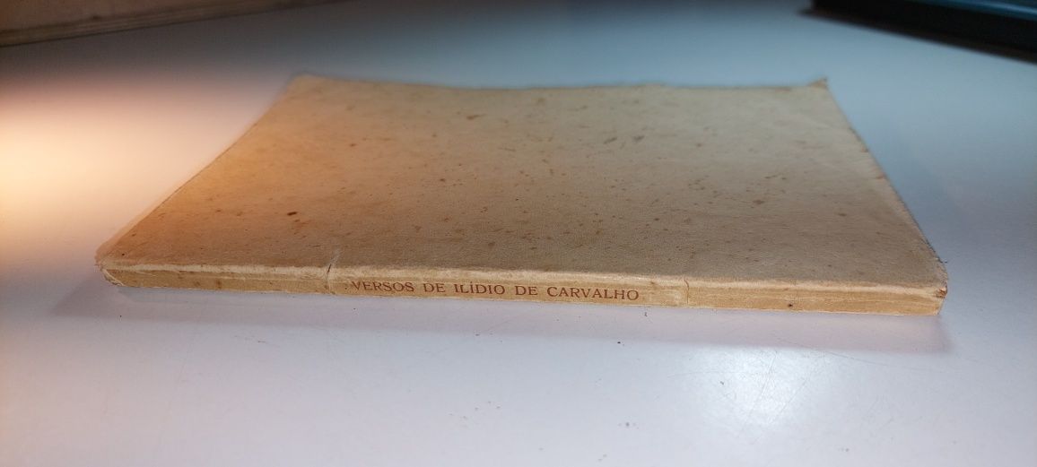 Versos de Ilídio de Carvalho (1938, Numerado) Edição Especial