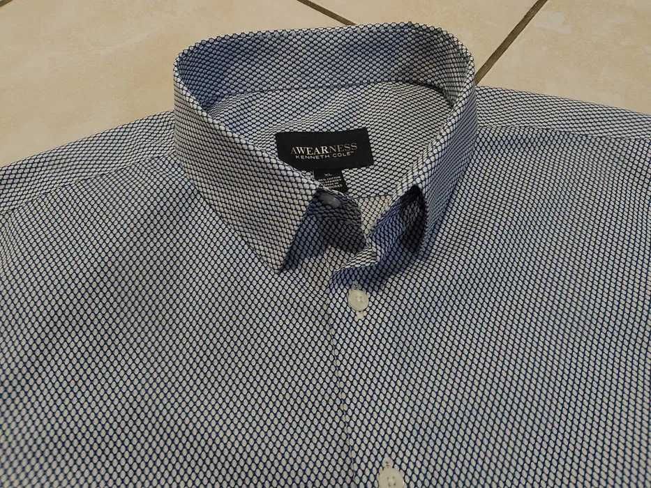 KENNETH COLE USA - NOWA! Markowa Koszula Męska rozmiar XL