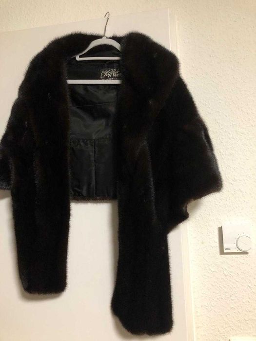 Норковая накидка(Пончо)