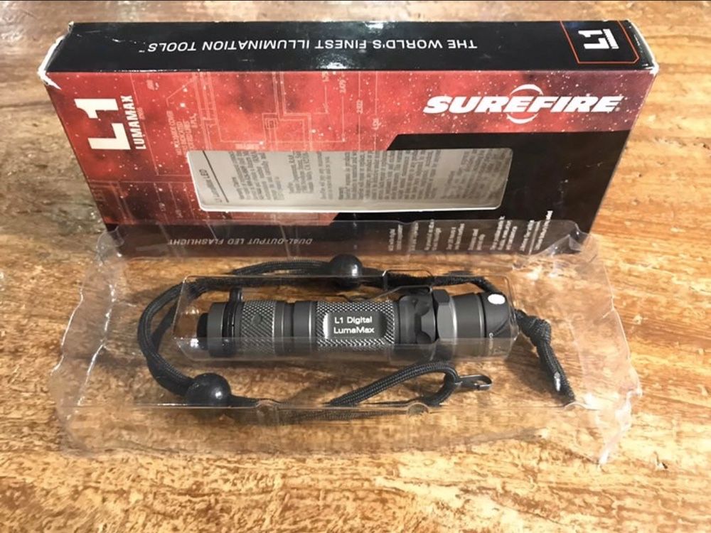 Surefire L1 digital lumamax led edição limitada