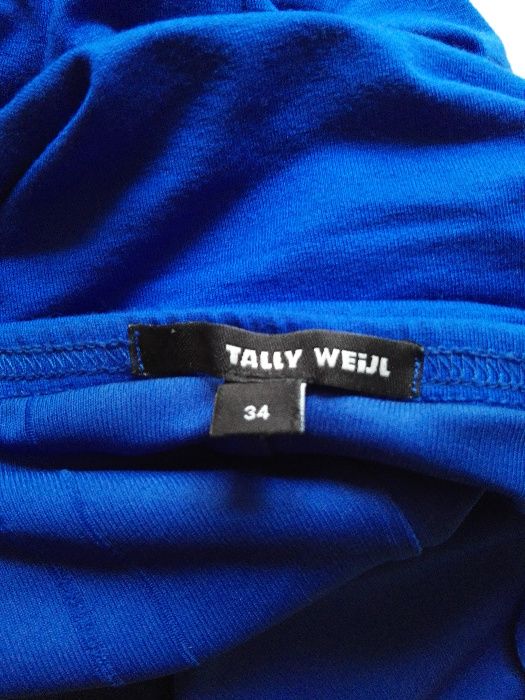 Синее платье в обтяжку Tally Weijl XS