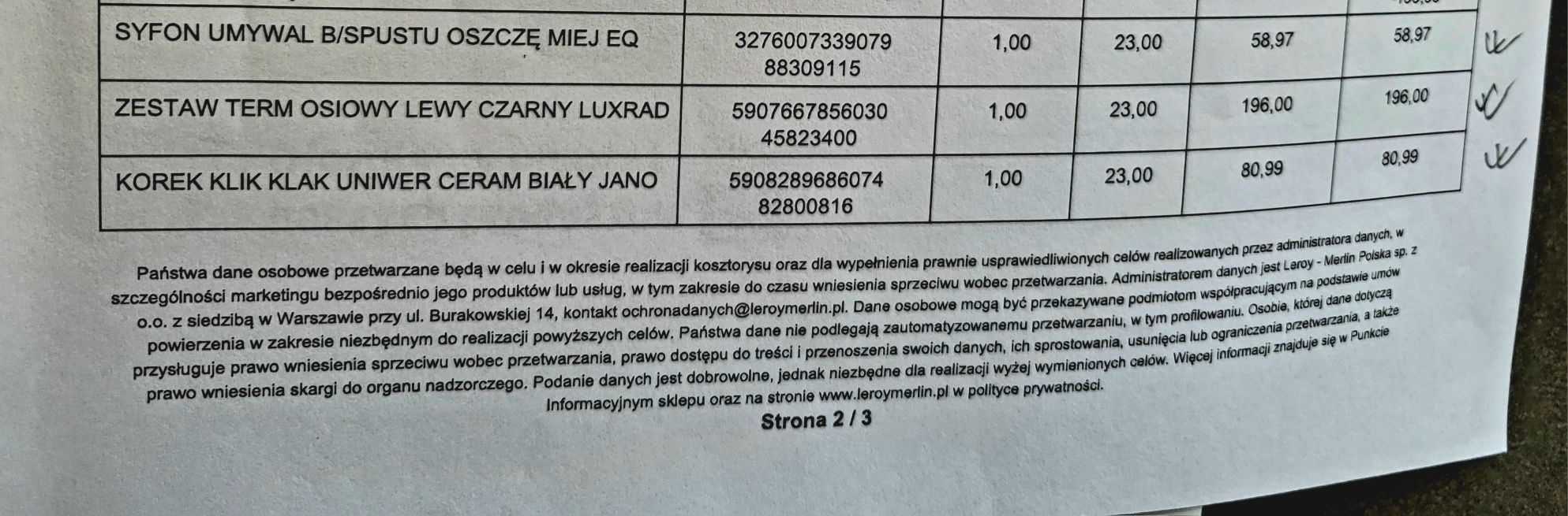 Zestaw termostatyczny osiowy lewy Luxrad czarny
