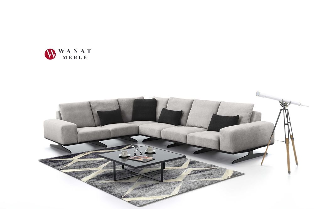 Narożnik Poduszkowiec Luźne poduszki CASSINO