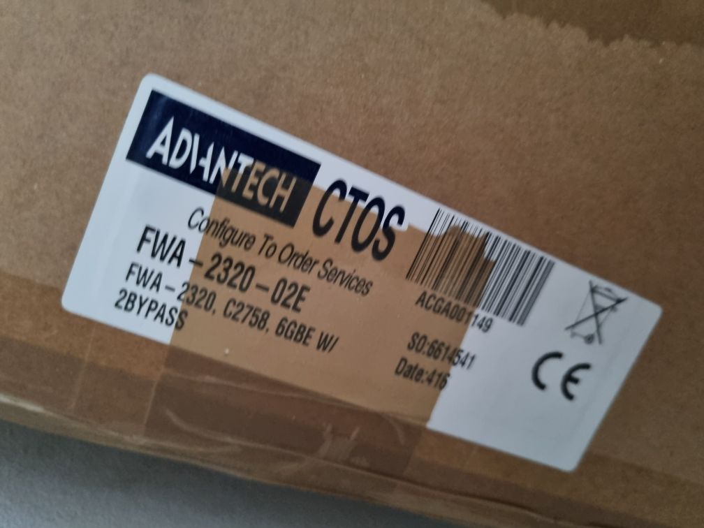 Advantech FWA-2320-02E jak nowy NFV wirtualizacja firewall router