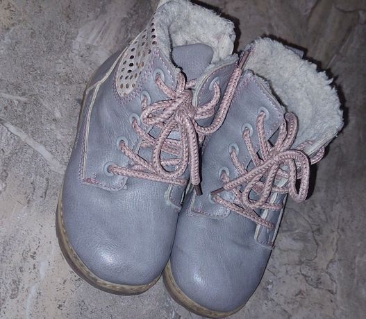 Buty zimowe dla dziewczynki r.25