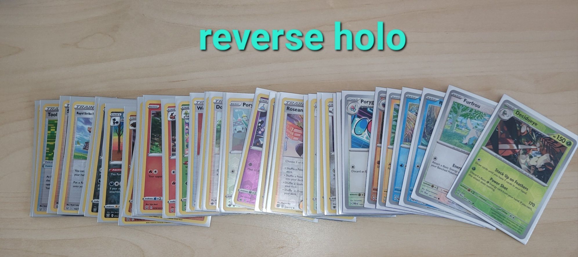 Pokémon cards - Bulk Várias Expansões