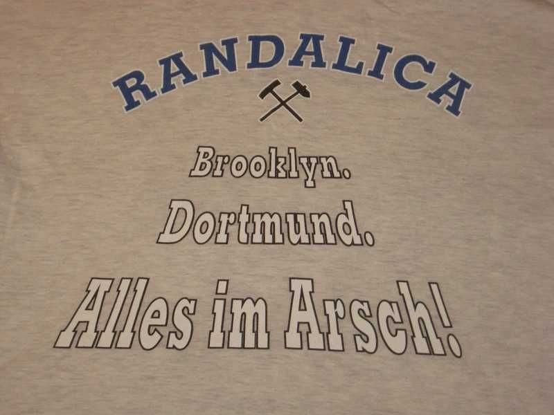 T-shirt koszulka Randalica heavy metal muzyczna zespół retro vintage