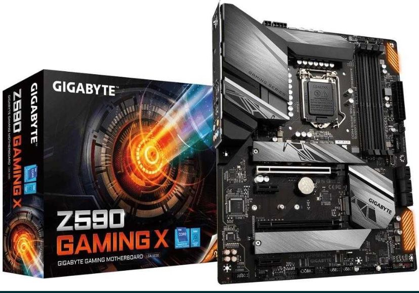 Материнська плата gigabyte z590 gaming x
