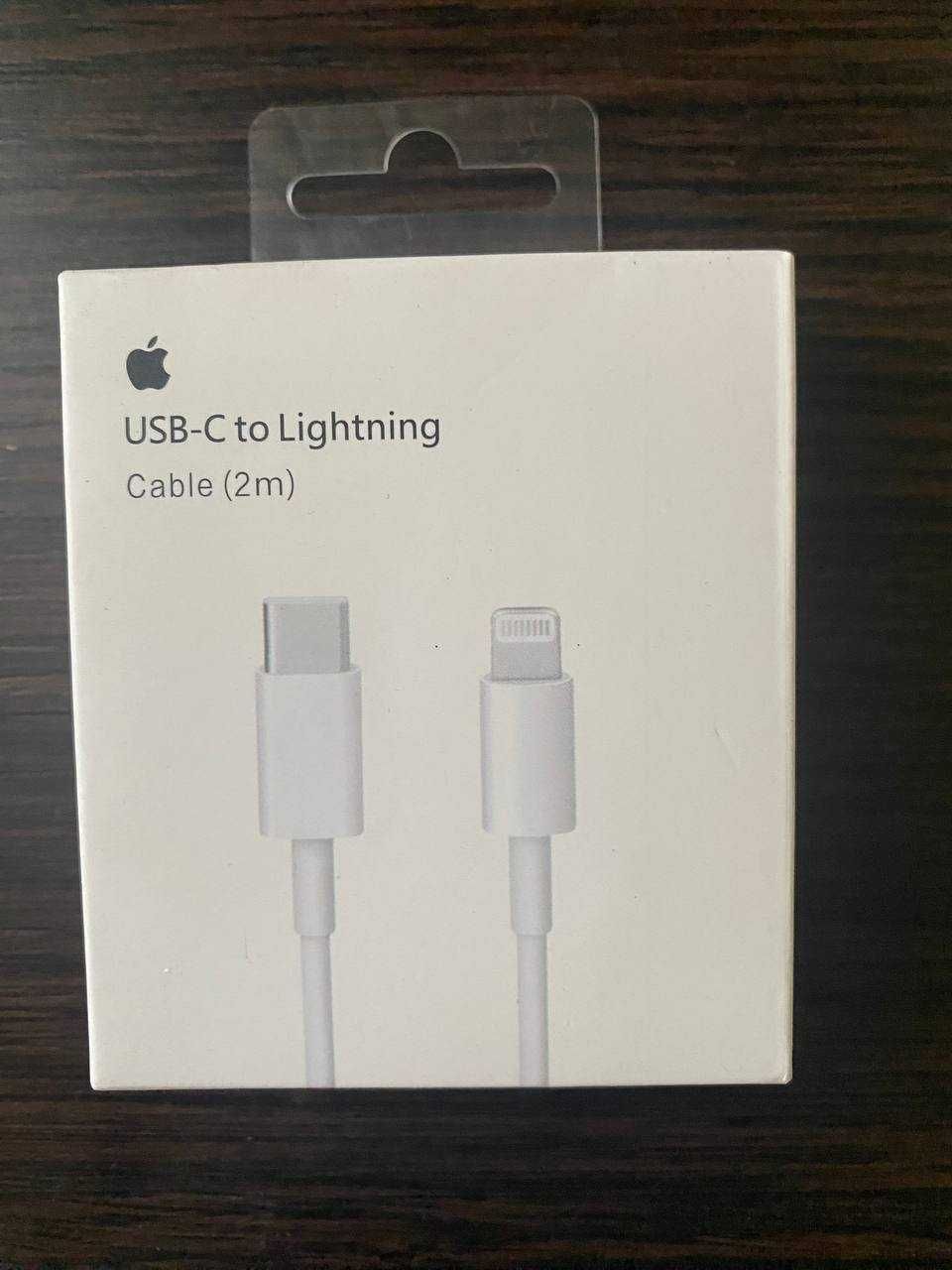 Кабель Lightning to USB-C 2м і 1м iPhone Айфон дріт Apple