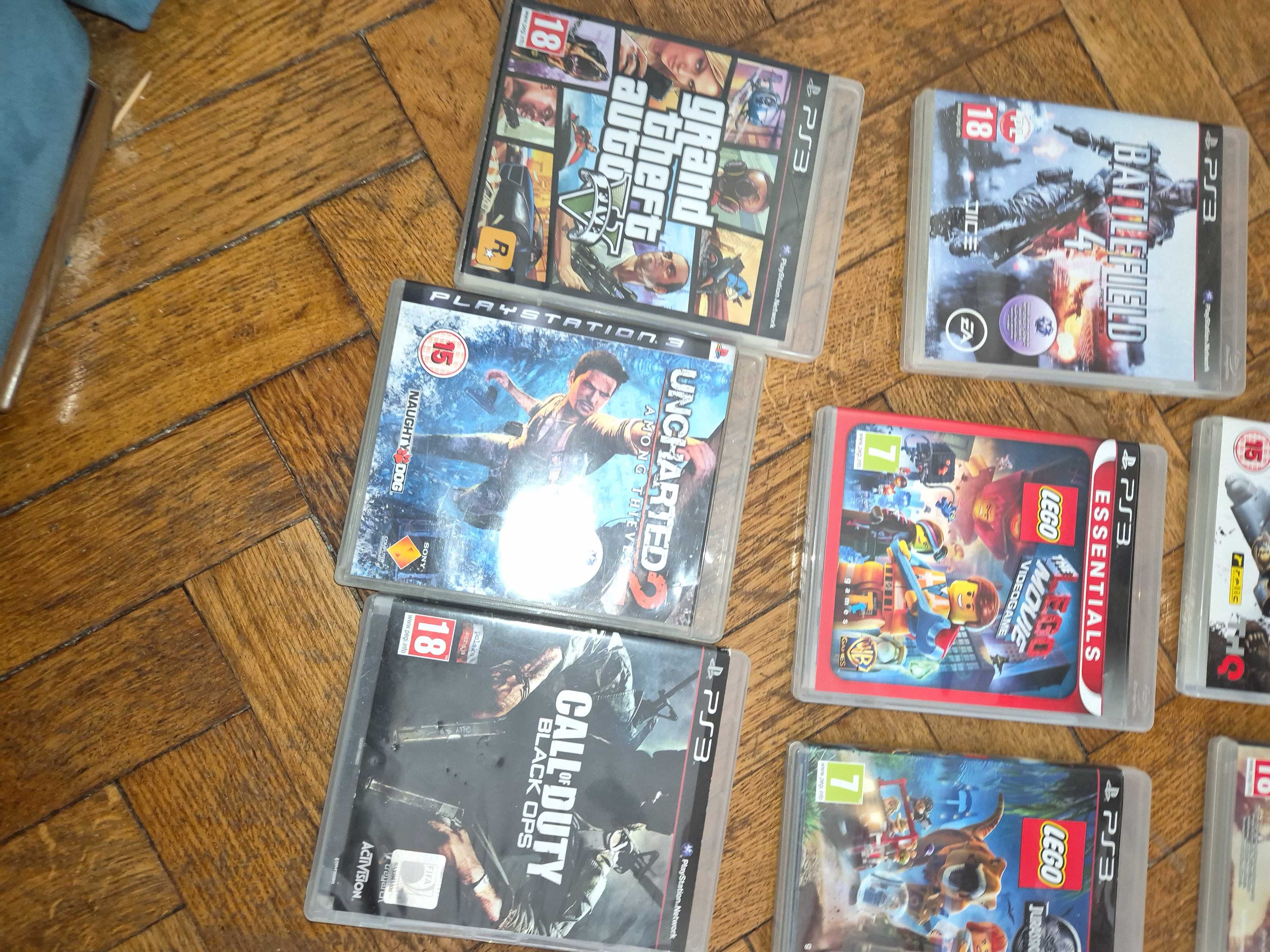 Gry na PlayStation3 zestaw 10 sztuk