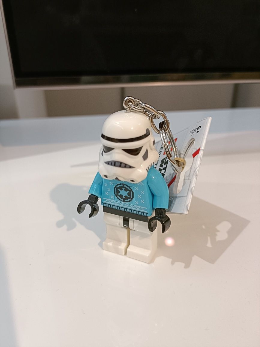 Brelok Lego Stormtrooper z latarką Star wars LGL-KE174
