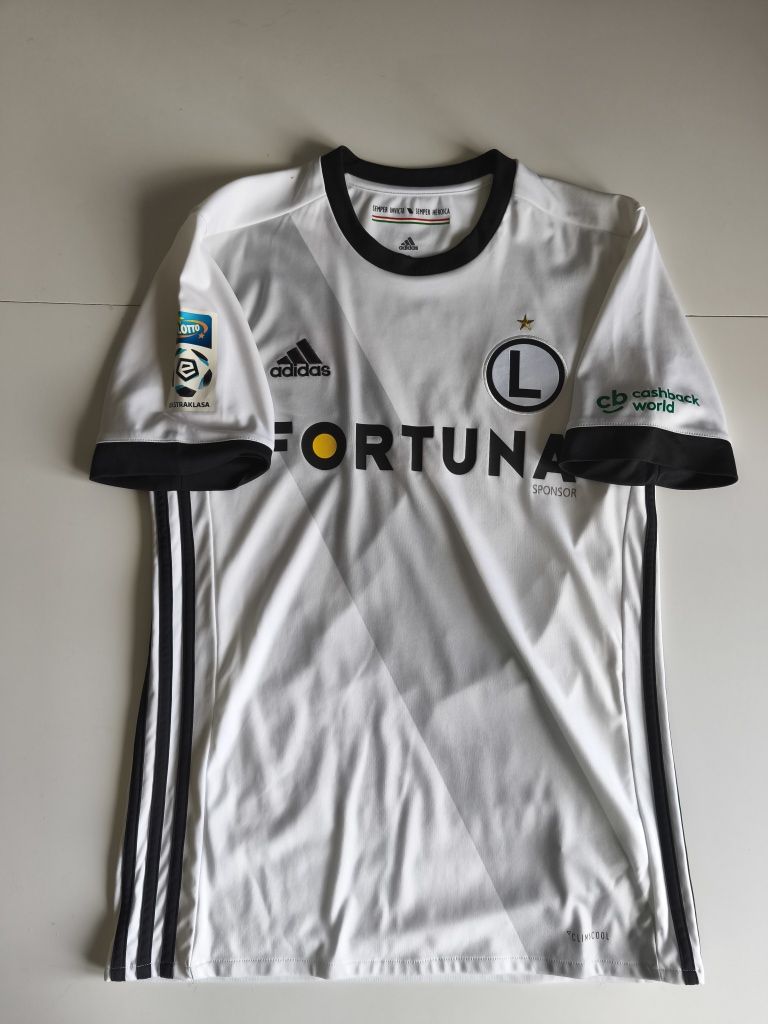 Koszulka Legia Warszawa Szymański 53 autograf adidas