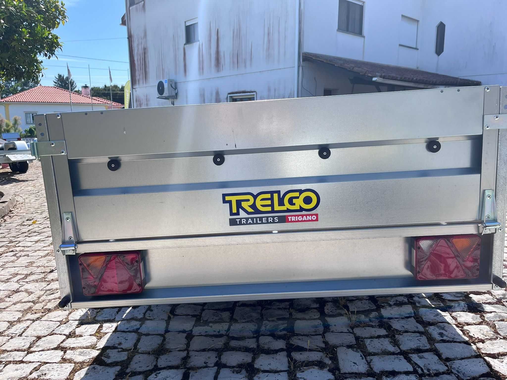 Atrelado Basculante de 1300KG com Travão de Inércia