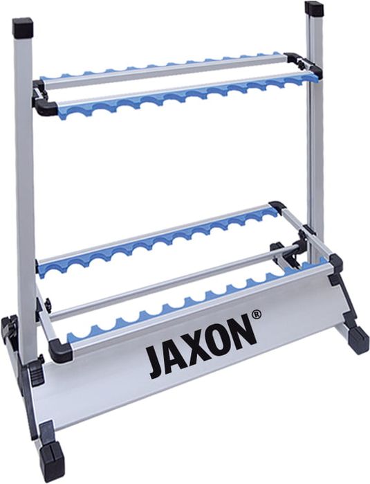 Stojak na wędki JAXON wykonany z  aluminium na 24 wędki !