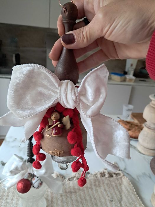 Decoração de Natal em vidro