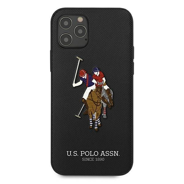 Etui do telefonu iPhone 12 Pro Max z logo U.S. Polo Embroidery