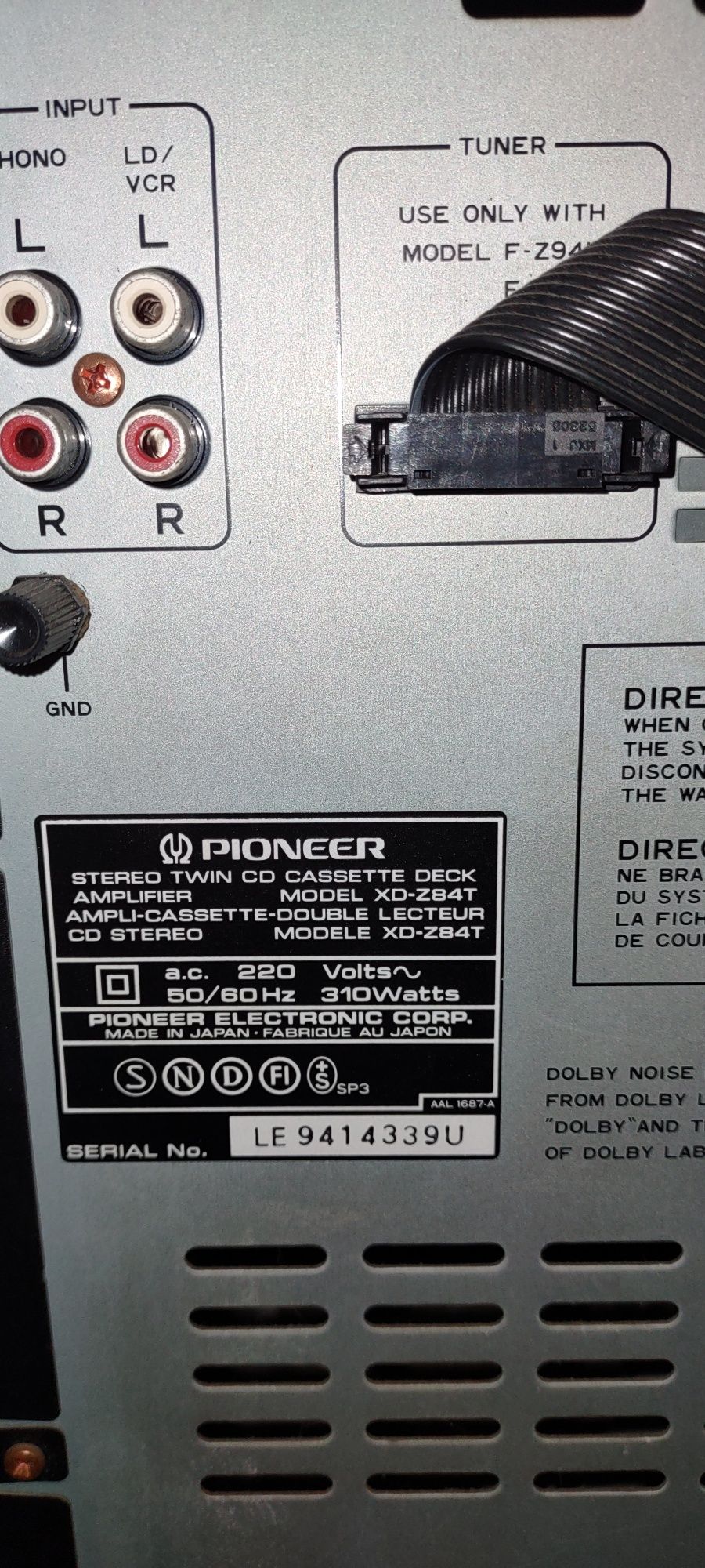 Pioneer bez głośników